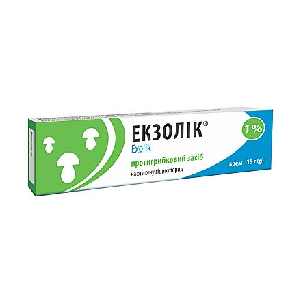 Екзолік®, крем 1% по 15 г