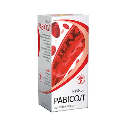 Равісол®, настойка по 100 мл