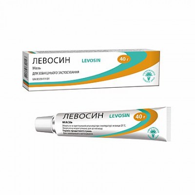 Левосин, мазь по 40 г