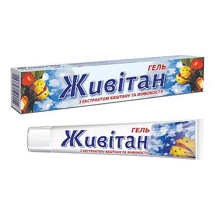Zhivitan, cosmetic gel 50 g