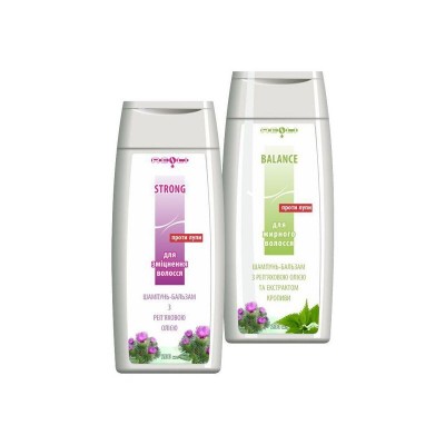 Balsam shampoo with burdock oil, 200ml